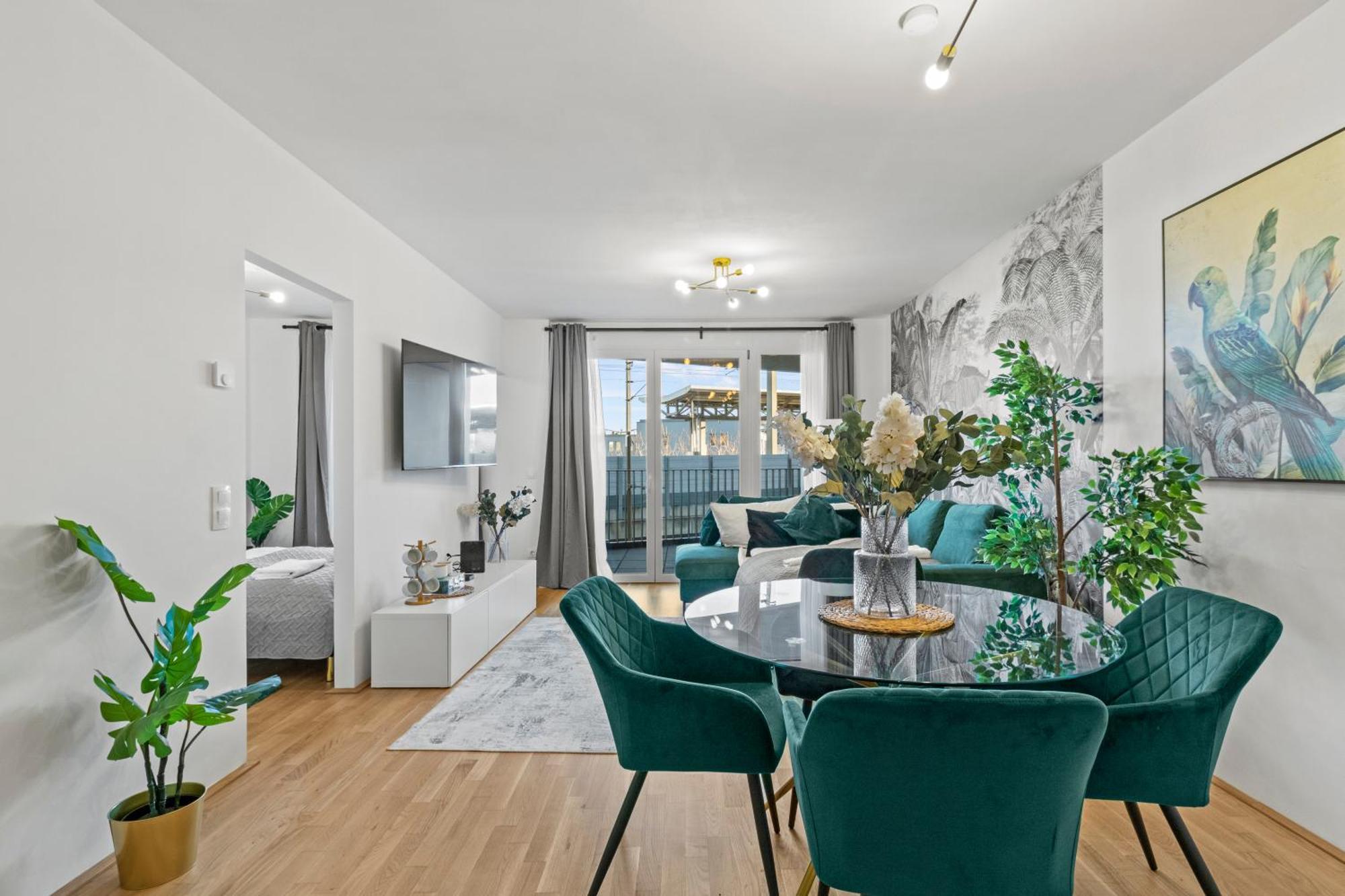 Balcony Apartment I 50 M² I Near City Center ウィーン エクステリア 写真