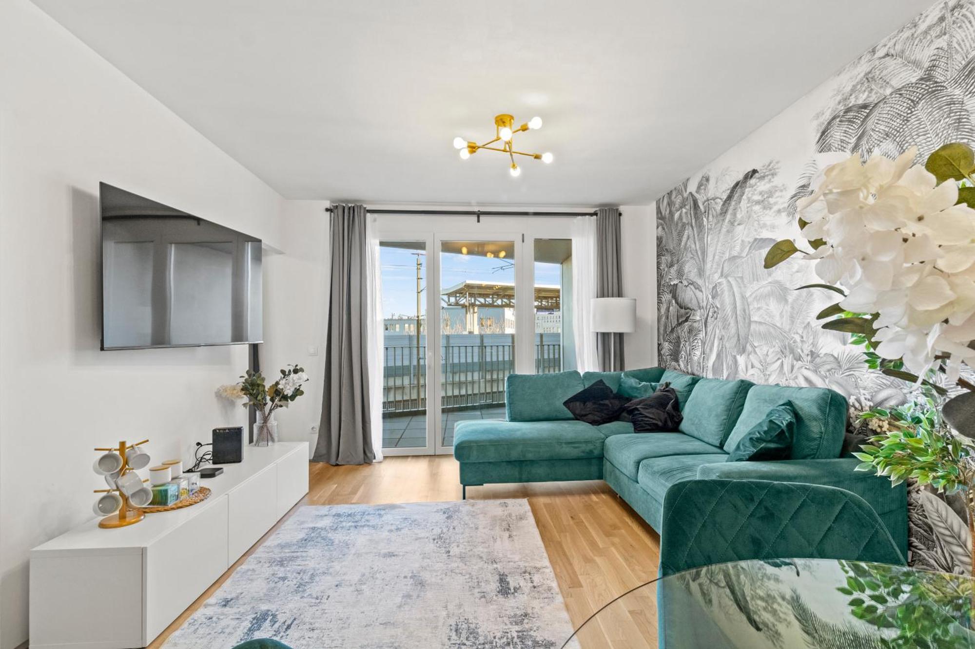 Balcony Apartment I 50 M² I Near City Center ウィーン エクステリア 写真